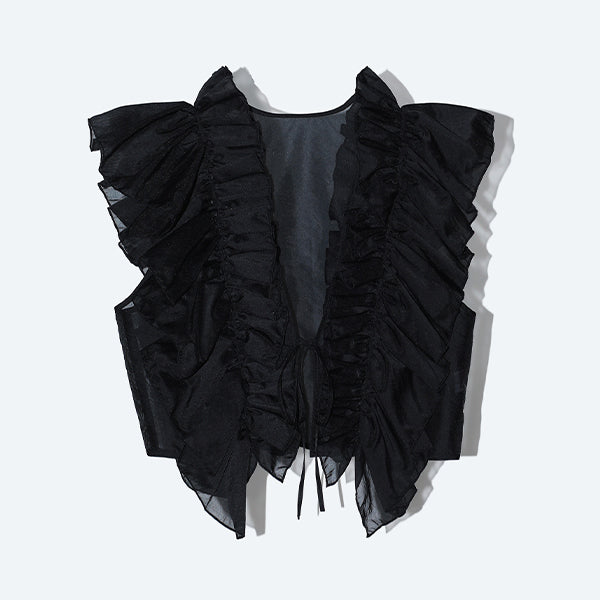 トップス Perfume Closet GISHIKI 2way Best 2way Vest /Inspired by GISHIKI /White – Perfume Closet
