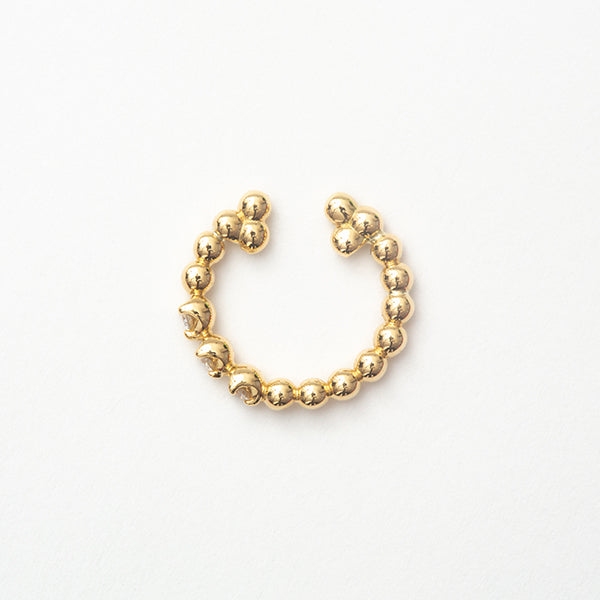 Three Dots Diamond Ear Cuff(Silver)/スリードットダイヤイヤーカフ(シルバー)