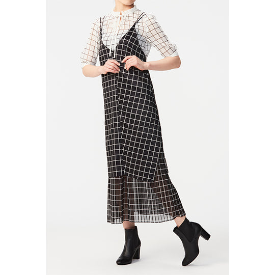 Sheer Chiffon Blouse/Inspired by ポリゴンウェイヴ