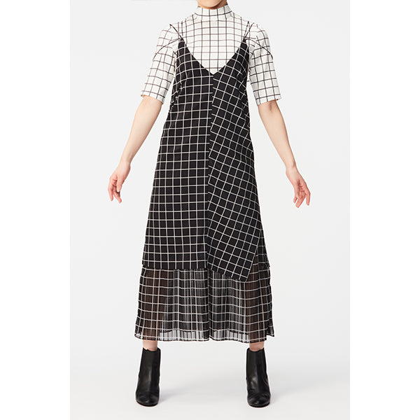 High Neck Blouse/Inspired by ポリゴンウェイヴ/Black
