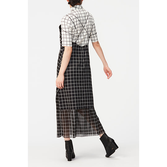 Camisole Pleats Dress/Inspired by ポリゴンウェイヴ