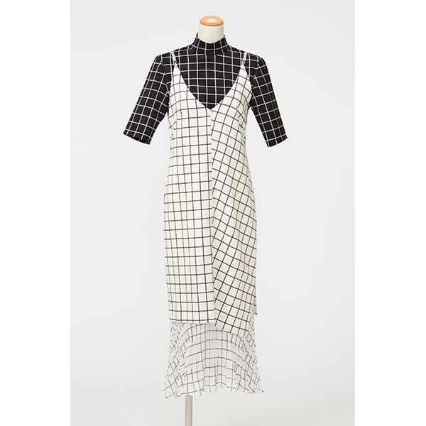 Camisole Pleats Dress/Inspired by ポリゴンウェイヴ