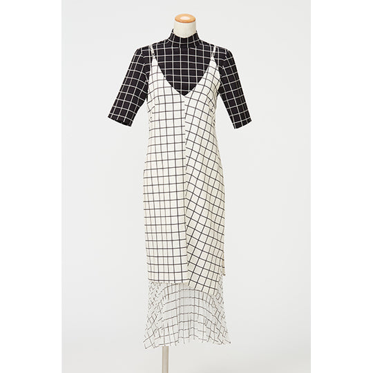 Camisole Pleats Dress/Inspired by ポリゴンウェイヴ