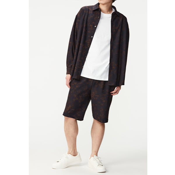 Half Pants/Inspired by  If you wanna/Navy×Yellow