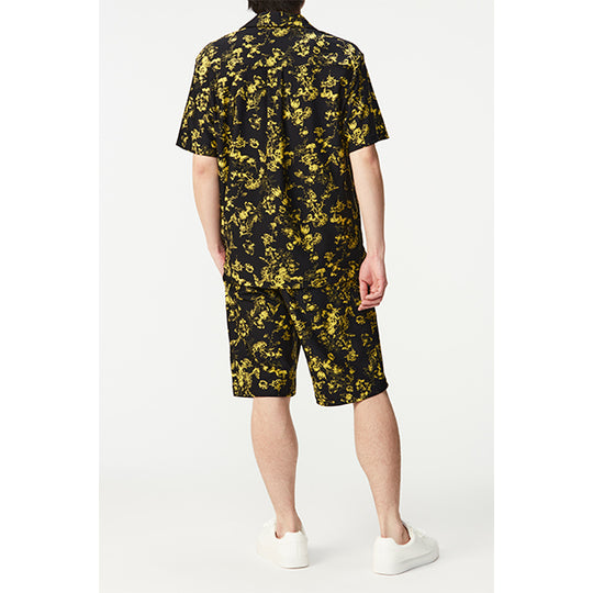 Half Pants/Inspired by  If you wanna/Navy×Yellow