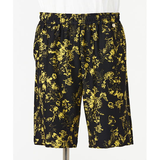 Half Pants/Inspired by  If you wanna/Navy×Yellow