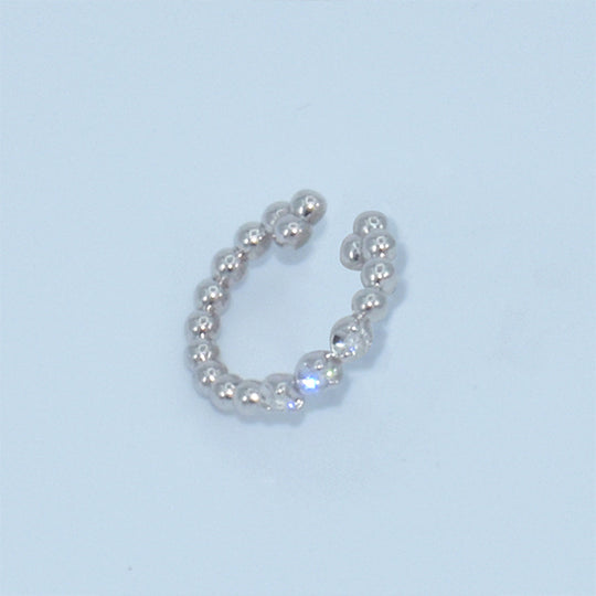 Three Dots Diamond Ear Cuff /スリードットダイヤイヤーカフ