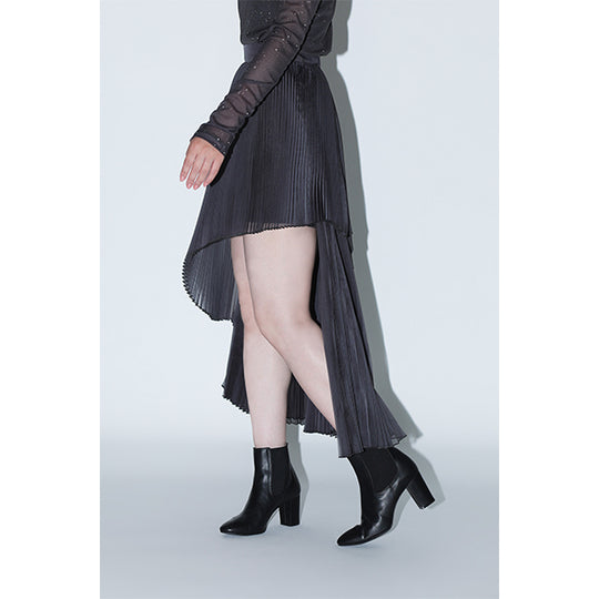 Sheer Pleats 2way Skirt Inspired by Moon / Blue