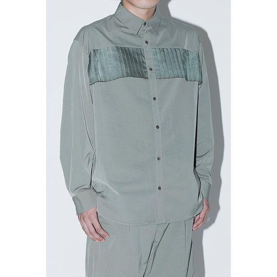 Pleats Shirts Inspired by Moon / Charcoal