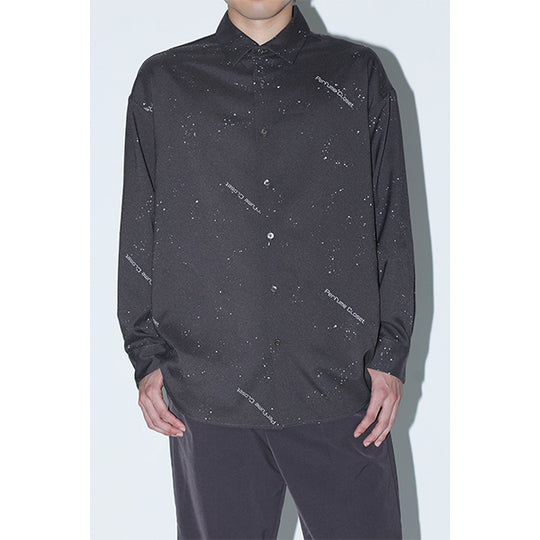 Print Shirts Inspired by Moon / Charcoal