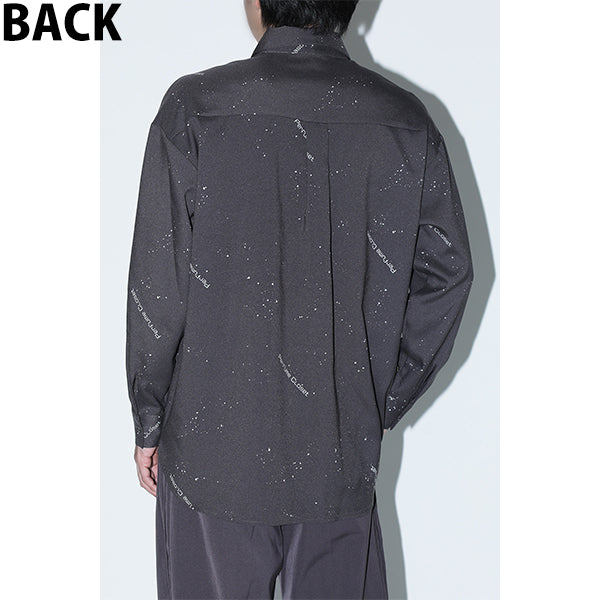 Print Shirts Inspired by Moon / Charcoal