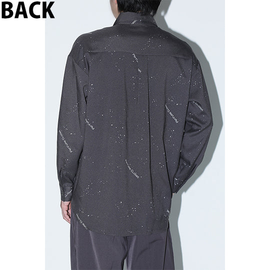 Print Shirts Inspired by Moon / Charcoal