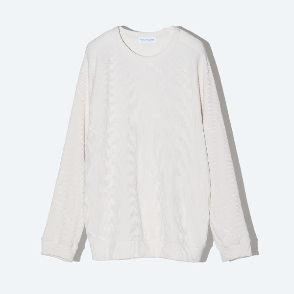 Thermal Print Tops Inspired by Moon / Navy