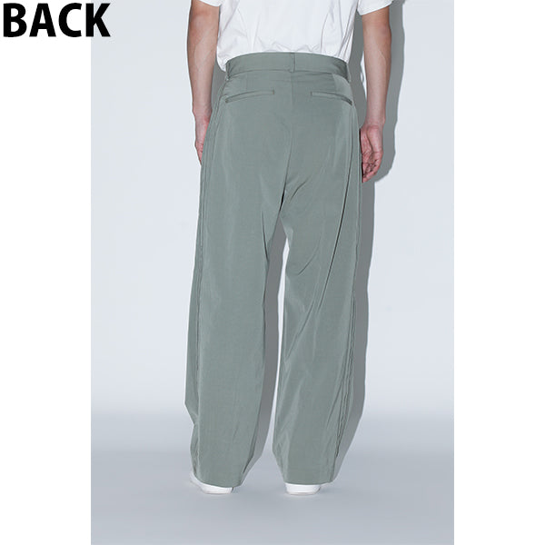 Side Pleats Pants Inspired by Moon / Charcoal