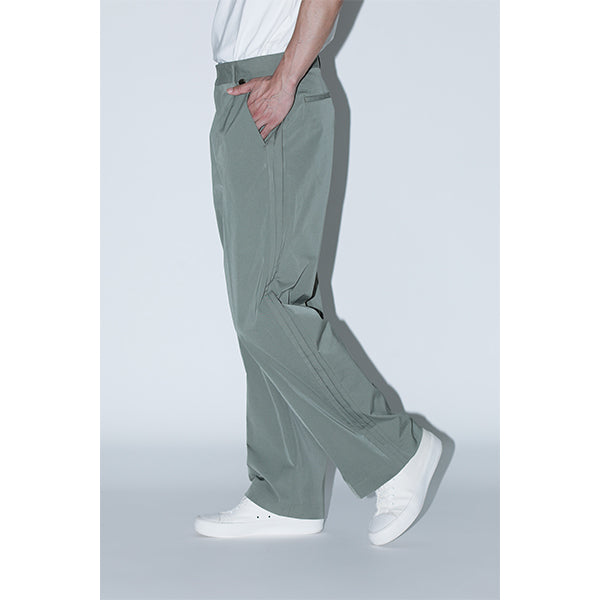 Side Pleats Pants Inspired by Moon / Charcoal