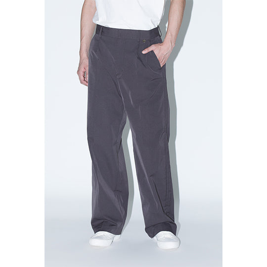 Side Pleats Pants Inspired by Moon / Charcoal