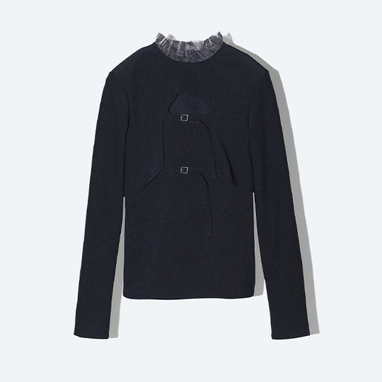 Layered Blouse Inspired by 無限未来 / Black