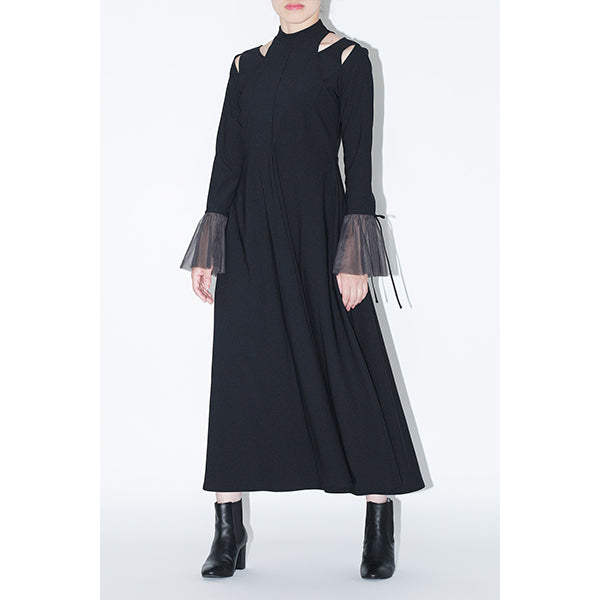 Cut Out Dress Inspired by 無限未来 / Black
