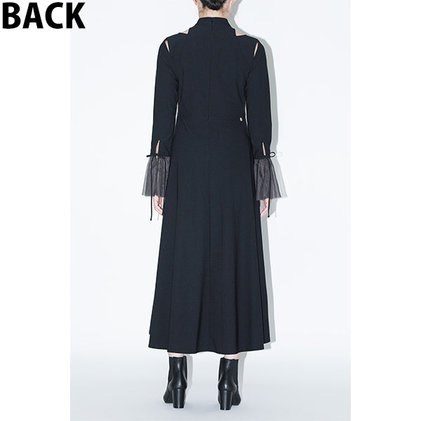 Cut Out Dress Inspired by 無限未来 / Black