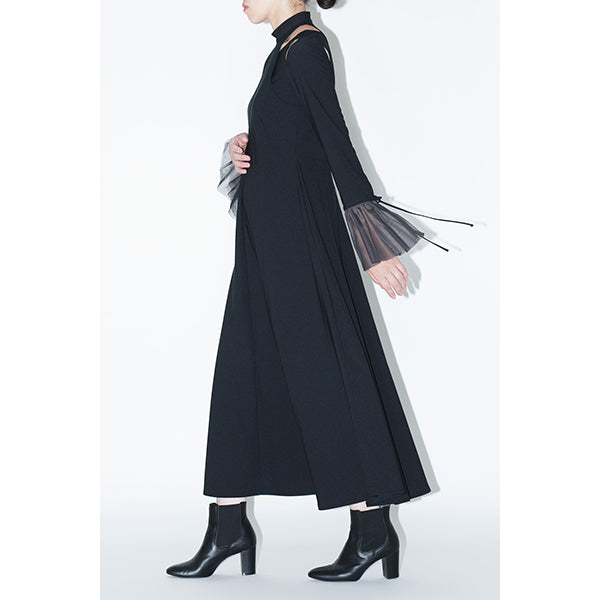 Cut Out Dress Inspired by 無限未来 / Black