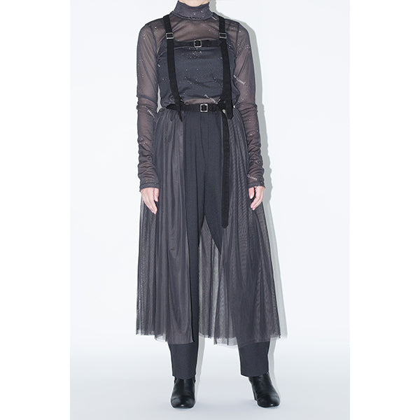 Harness Layered Skirt Inspired by 無限未来 / Black