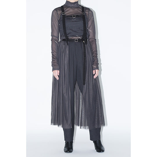 Harness Layered Skirt Inspired by 無限未来 / Black