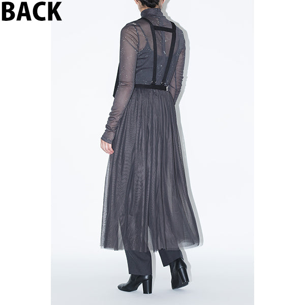 Harness Layered Skirt Inspired by 無限未来 / Black