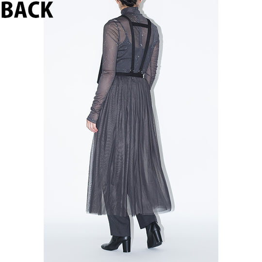 Harness Layered Skirt Inspired by 無限未来 / Black