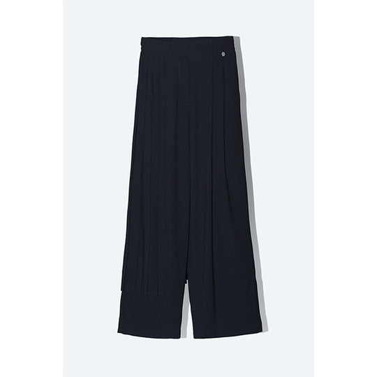 Layered Skirt Pants /Inspired by ネビュラロマンス /Green