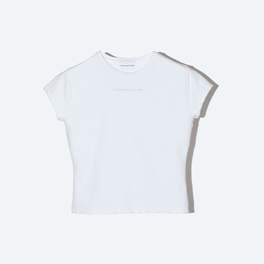 Vintage Shift Mini Tee /White