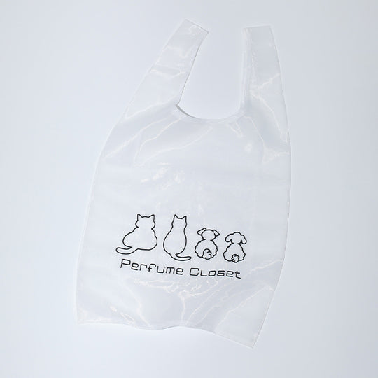 naotte × Perfume Closet Sheer Bag /Black