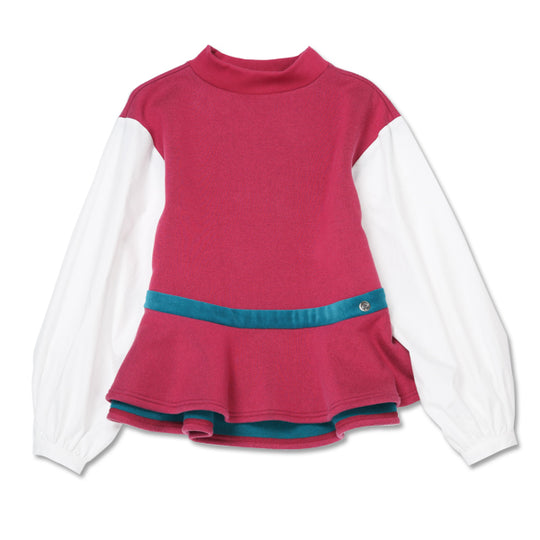 PEPLUM PULLOVER