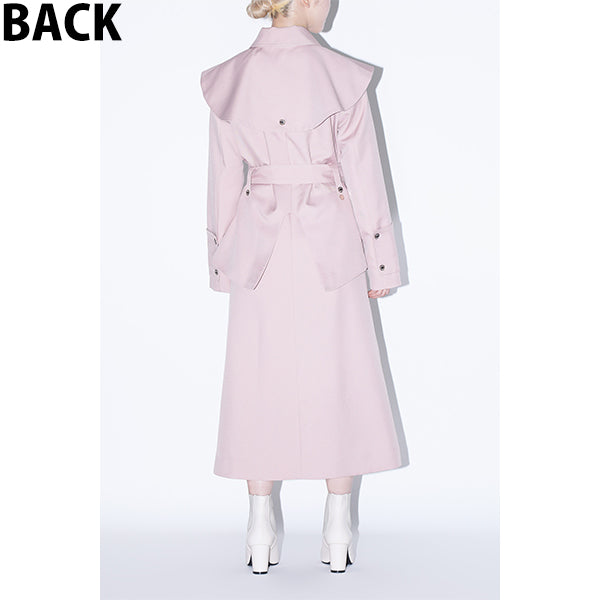Peplum Trench Coat /Inspired by ネビュラロマンス
