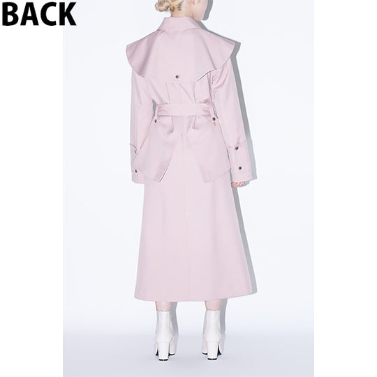Peplum Trench Coat /Inspired by ネビュラロマンス