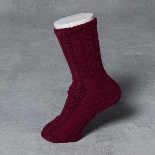 PILE LOGO SOCKS/Navy