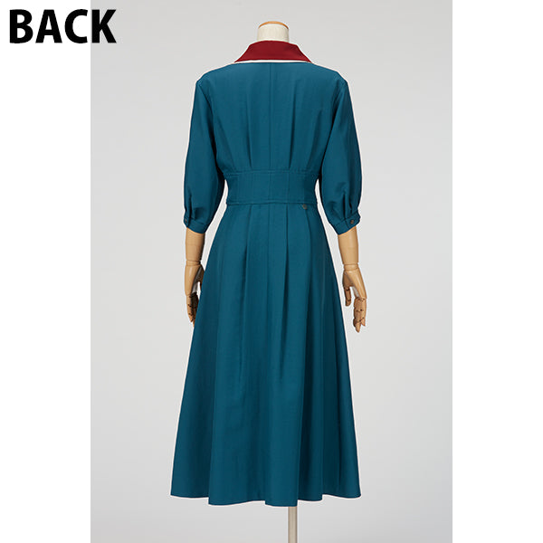 Uniform Dress  / Inspired by Spending all my time / Green