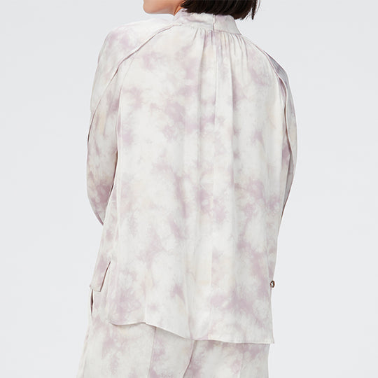 Layered Sleeve Blouse / Inspired by Flow / Pink