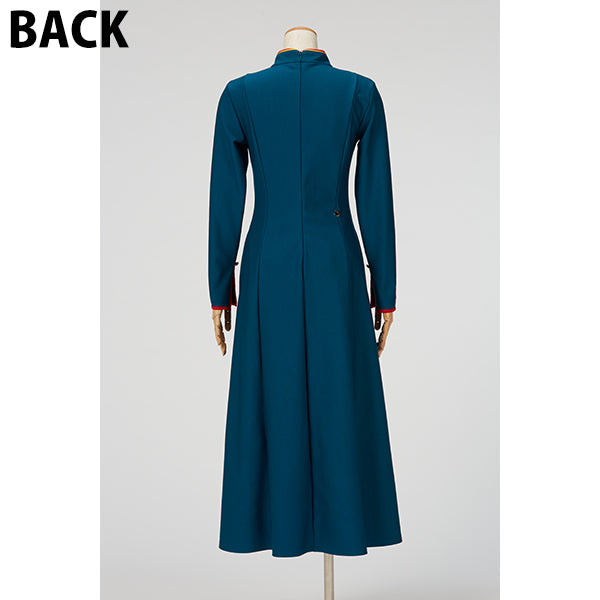 High Neck Long Dress (Jersey)/ Inspired by Cling Cling