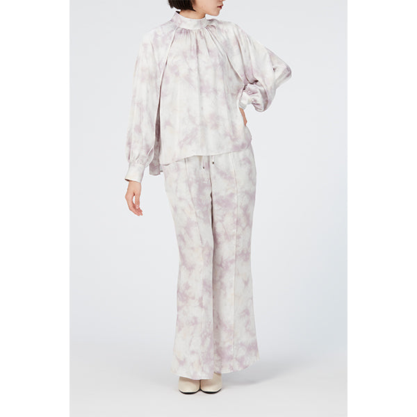 Layered Sleeve Blouse / Inspired by Flow / Pink