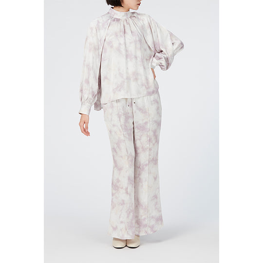 Layered Sleeve Blouse / Inspired by Flow / Pink