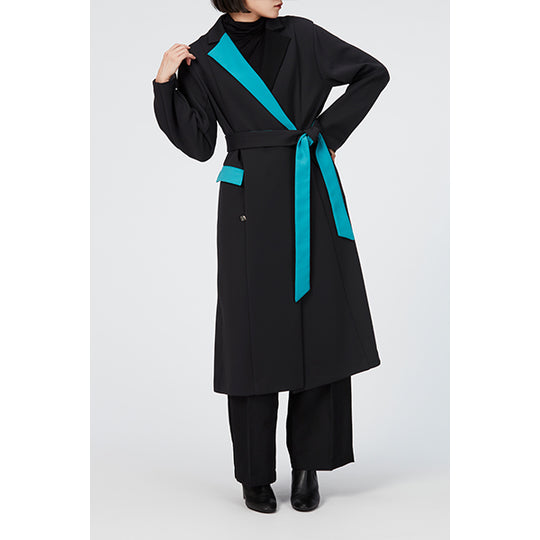 Wrap Coat  / Inspired by Time Warp