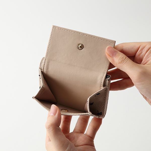 P-DOT MINI WALLET/Black
