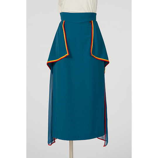 2Way Long Skirt / Inspired by Cling Cling / Green
