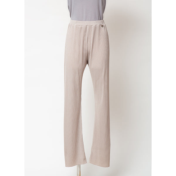 Pleats Relax Pants/Black