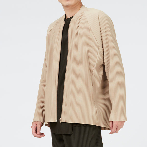 Pleats Blouson / Black