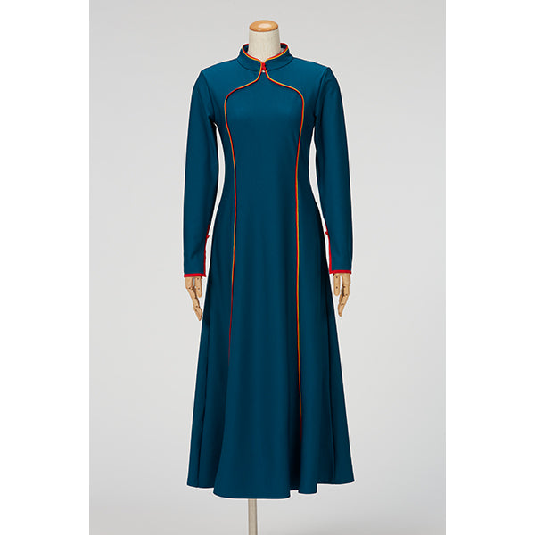 High Neck Long Dress (Jersey)/ Inspired by Cling Cling