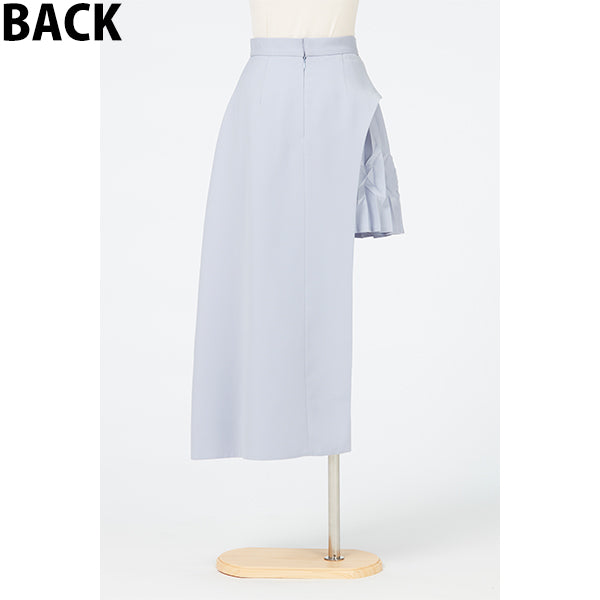 Asymmetry Pleats  Skirt / Inspired by Future Pop