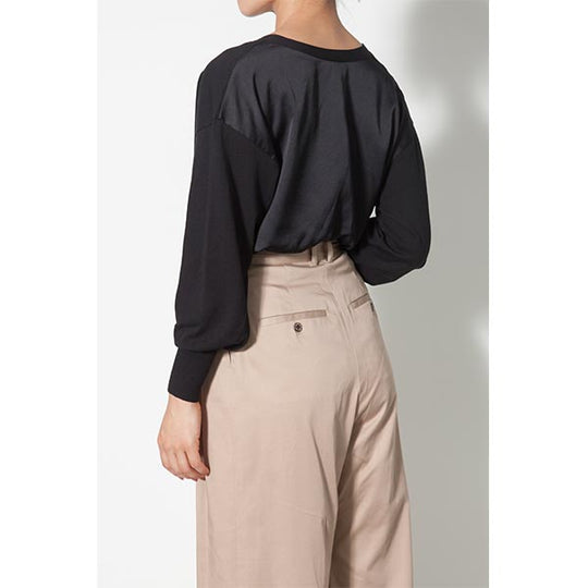 TUCK WIDE CHINO PANTS