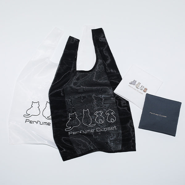 naotte × Perfume Closet Handkerchief /White