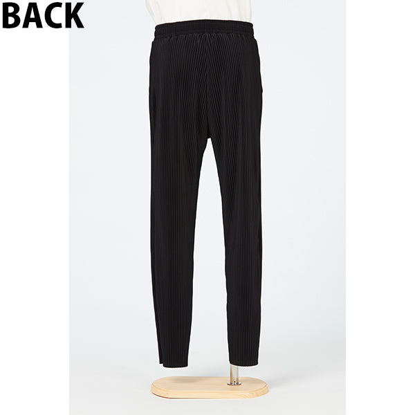 Pleats Pants (Men's) / Black